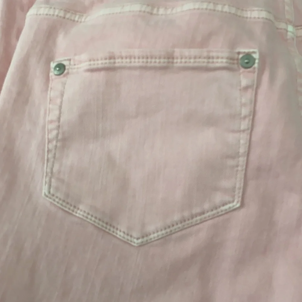 J.Jill authentic fit cropped pink jeans Size 10 Tall - Picture 6 of 9
